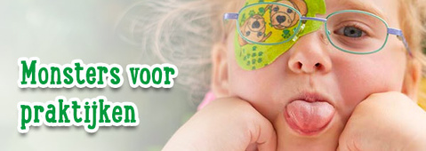 Monsters van ORTOPAD®-pleisters